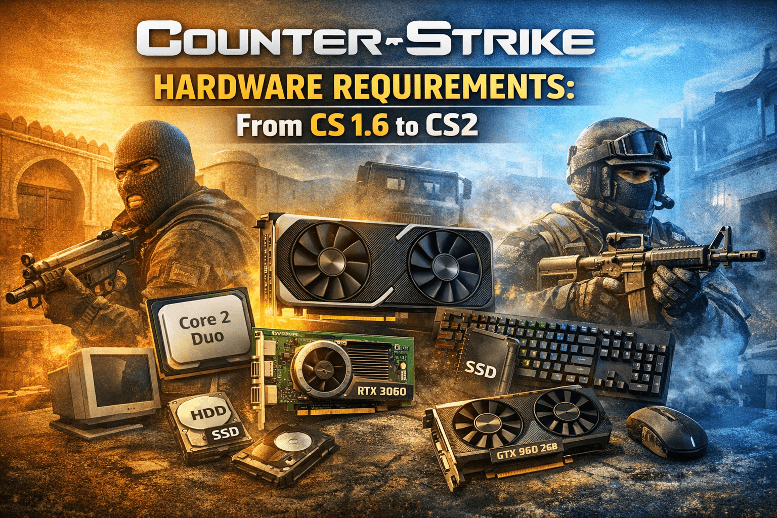 Counter‑Strike Hardware Requirements: From CS 1.6 to CS2 (Complete ...